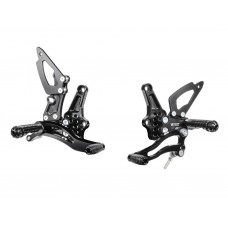 Bonamici Racing Aluminium Rearsets for the Triumph Speed Triple 1050 2011-2020